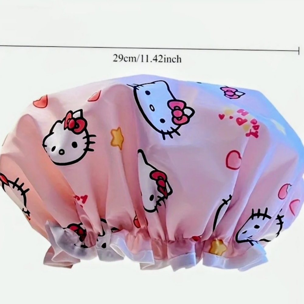 Hello Kitty Shower Cap - Picture 4 of 4